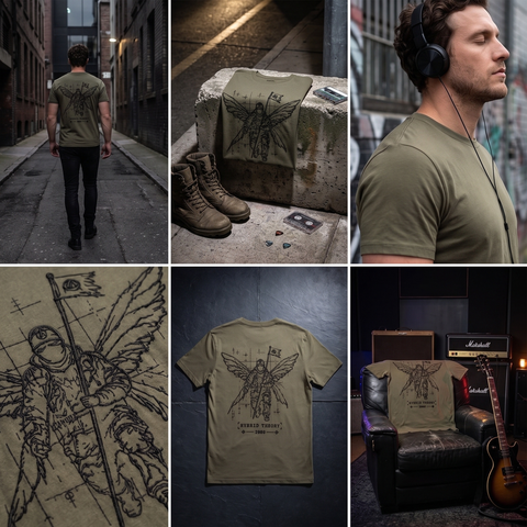HYBRID THEORY HEAVY OVERSIZED TEE