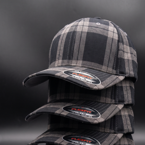 Black Tartan Cap