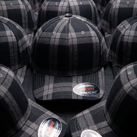 Black Tartan Cap