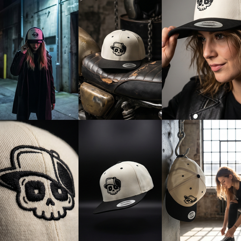 Skull Black and white