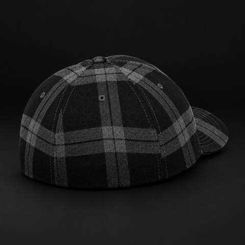 Black Tartan Cap