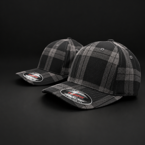 Black Tartan Cap