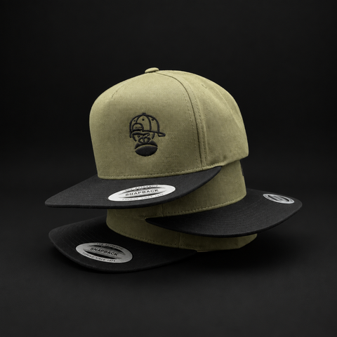 BONGO Snapback — Olive / Black