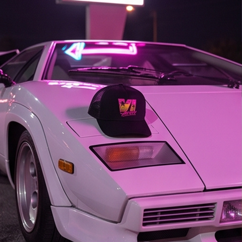 VI Sunset — Trucker Cap Bordado