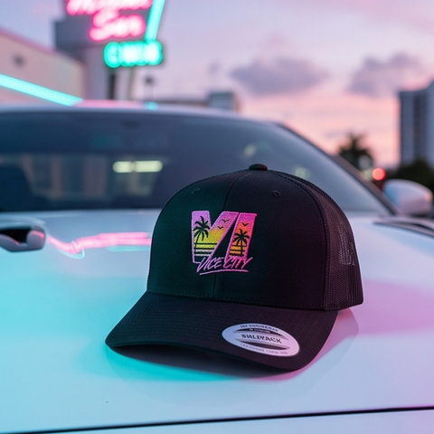 VI Sunset — Trucker Cap Bordado