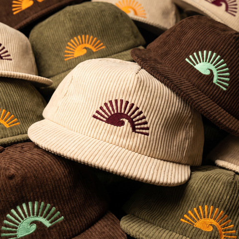 Sunset Corduroy Cap