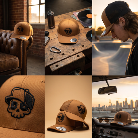 Skull Trucker Camel