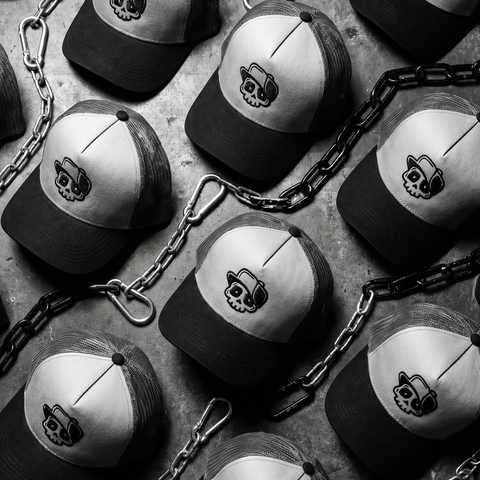 Skull Trucker Grey