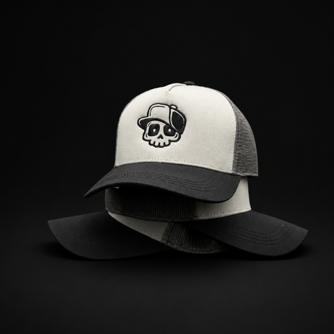 Skull Trucker Grey