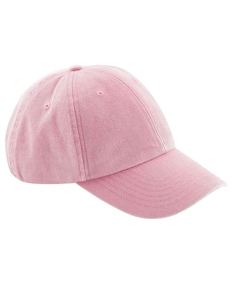 Pink baseball cap on a white background
