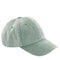 Green baseball cap on a white background